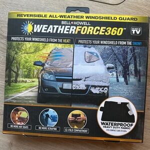 Bell Howell Windshield Guard WeatherForce360 Weather Waterproof Snow Rain Ice